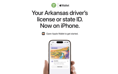 Arkansans can now add their state driver's license to Apple Wallet