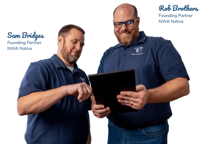 TekTrendz founders Rob Brothers and Sam Bridges serve NWA and the surrounding region with knowledgeable, professional IT business services.